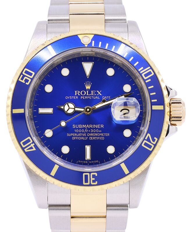 Rolex Submariner 40 mm 16613MB3 Steel/Yellow Gold Blue