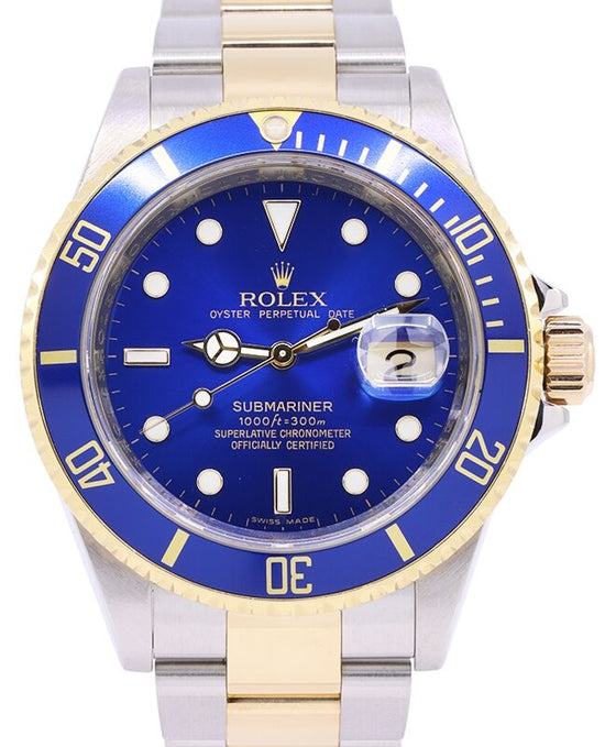 Rolex Submariner 40 mm 16613MB3 Steel/Yellow Gold Blue
