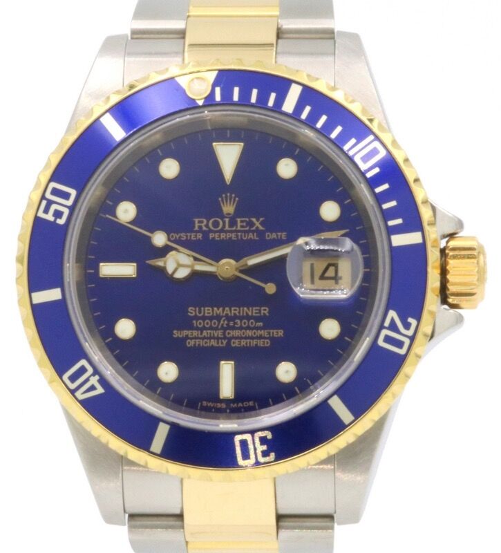Rolex Submariner 40 mm 16613Z1 Steel/Yellow Gold Blue