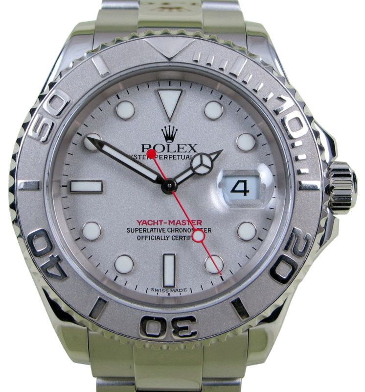 Rolex Yacht-Master 40 mm 16622F1 Steel/Platinum Luminous