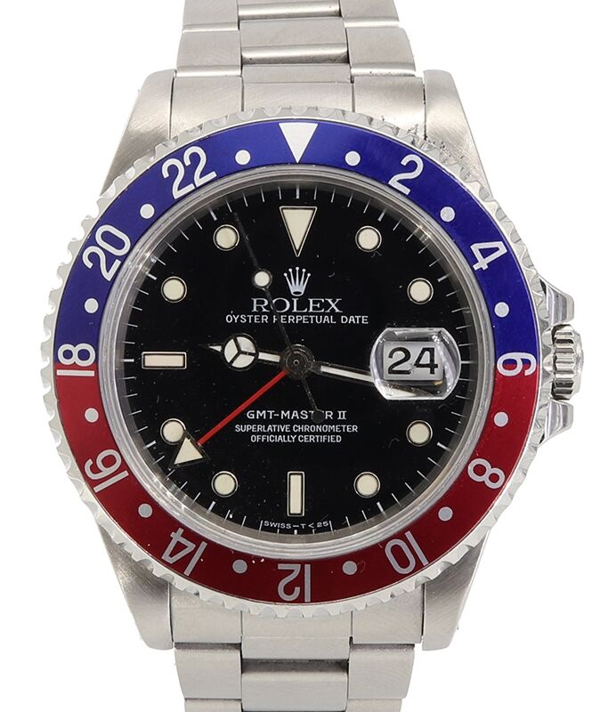 Rolex GMT-Master II 40 mm 167103 Steel Black