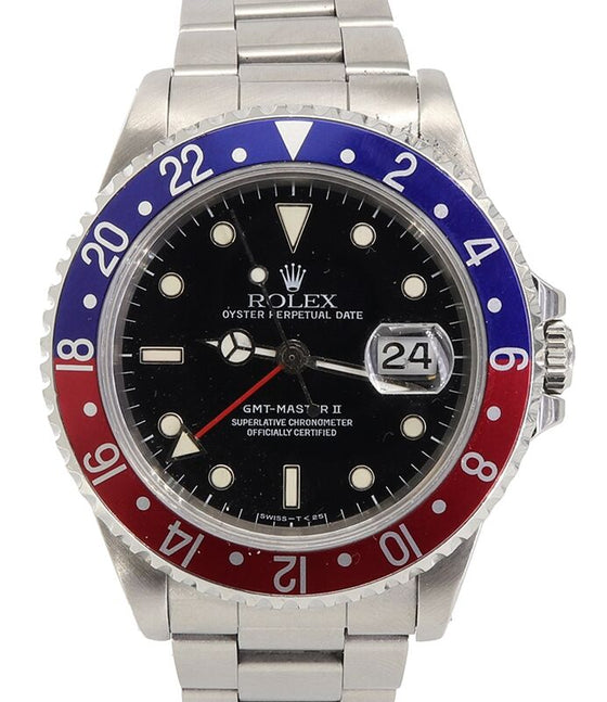Rolex GMT-Master II 40 mm 167103 Steel Black