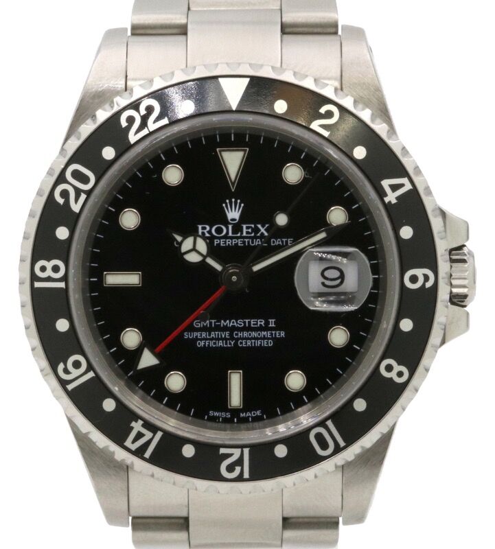 Rolex GMT-Master II 40 mm 16710BLKH1 Steel Black