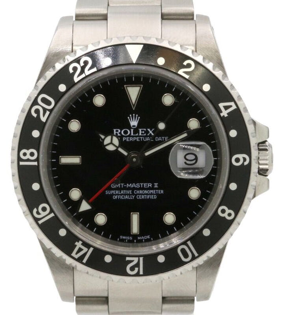 Rolex GMT-Master II 40 mm 16710BLKH1 Steel Black