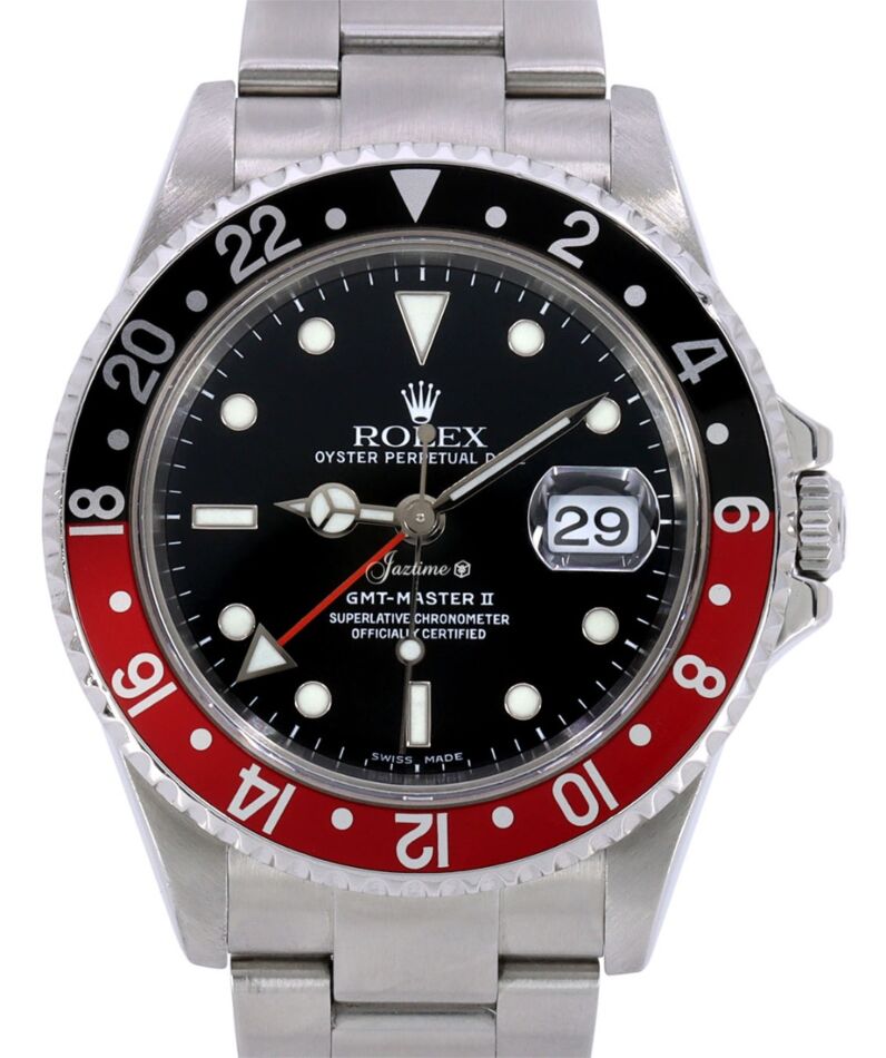 Rolex GMT Master II 40 mm 16710CF1 Steel Black