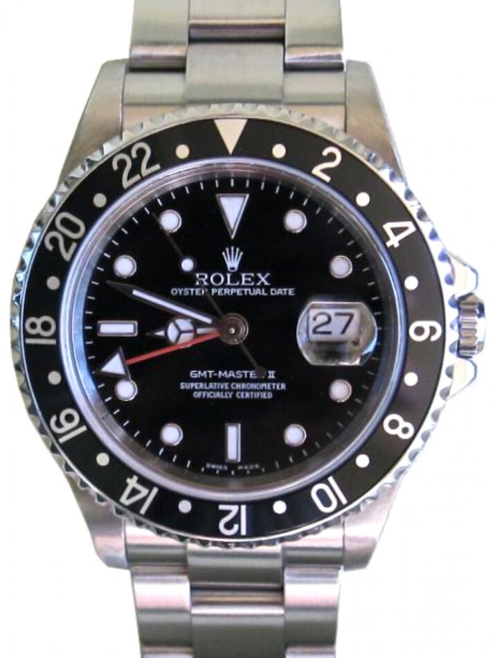 Rolex GMT-Master II 40 mm 16710LN1 Steel Black