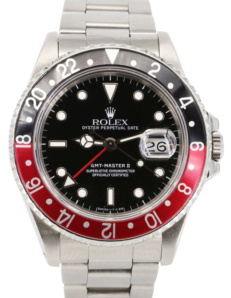 Rolex GMT Master II 40 mm 16710U1 Steel Black