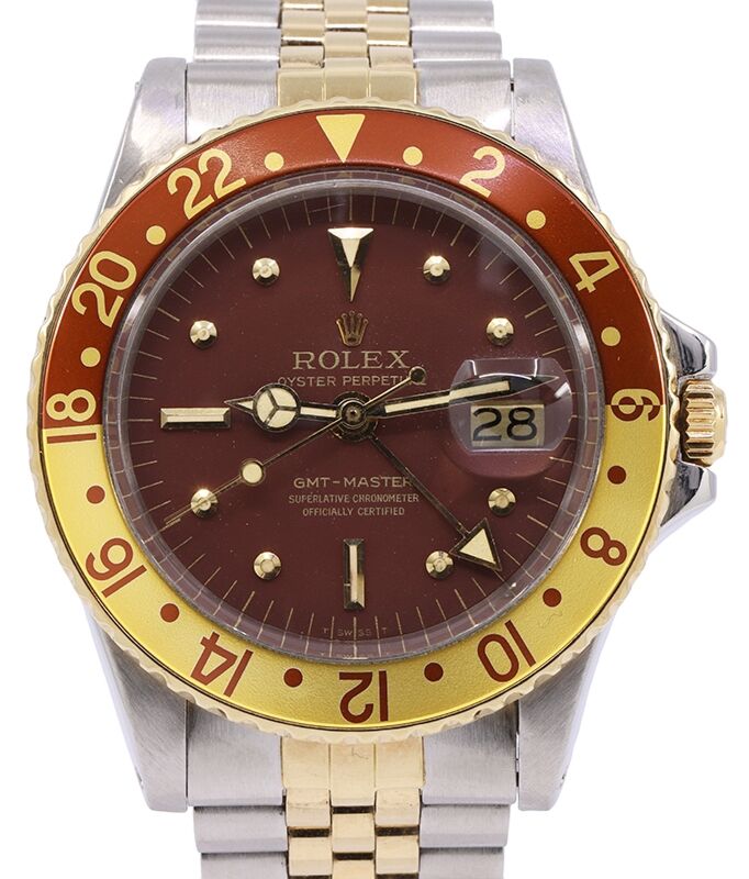 Rolex GMT-Master 40 mm 1675RB Steel Brown