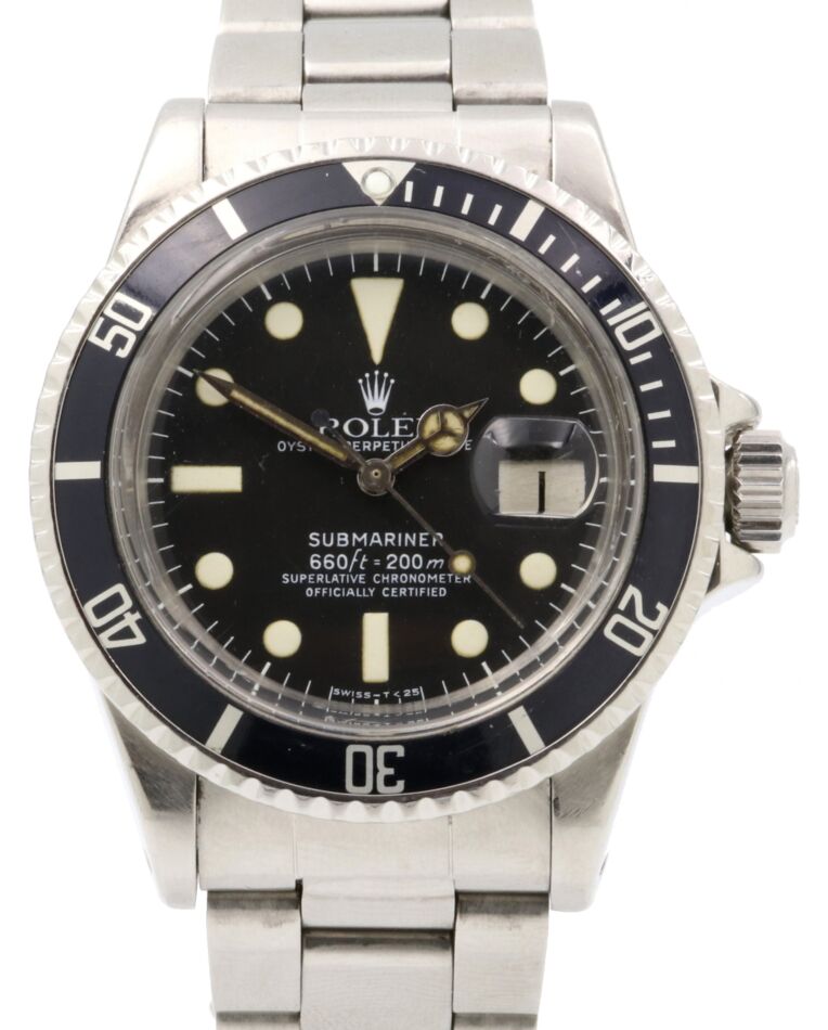 Rolex Submariner 40 mm 1680-2 Steel Black