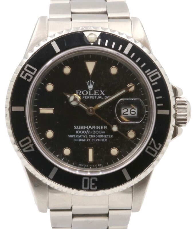 Rolex Submariner 40 mm 16800-3 Steel Black