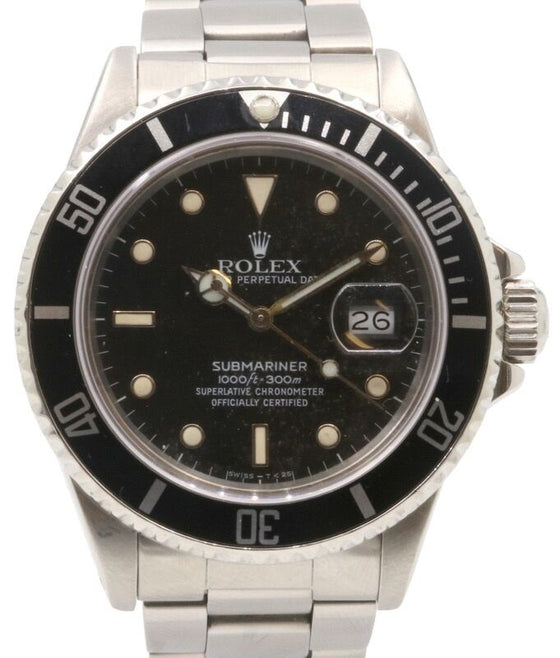 Rolex Submariner 40 mm 16800-3 Steel Black