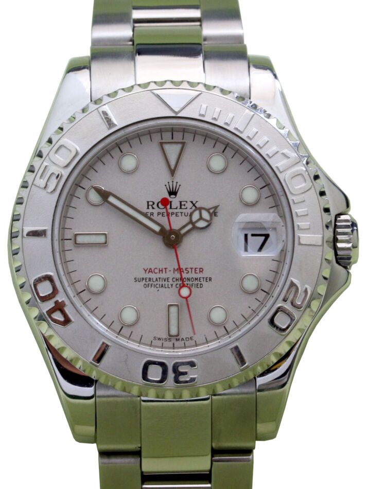 Rolex Yacht-Master 35 mm 168622 p-1 Steel Luminous