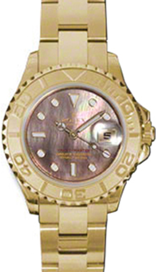 Rolex Yacht-Master 29 29 mm 169628-BMOP Yellow Gold Luminous