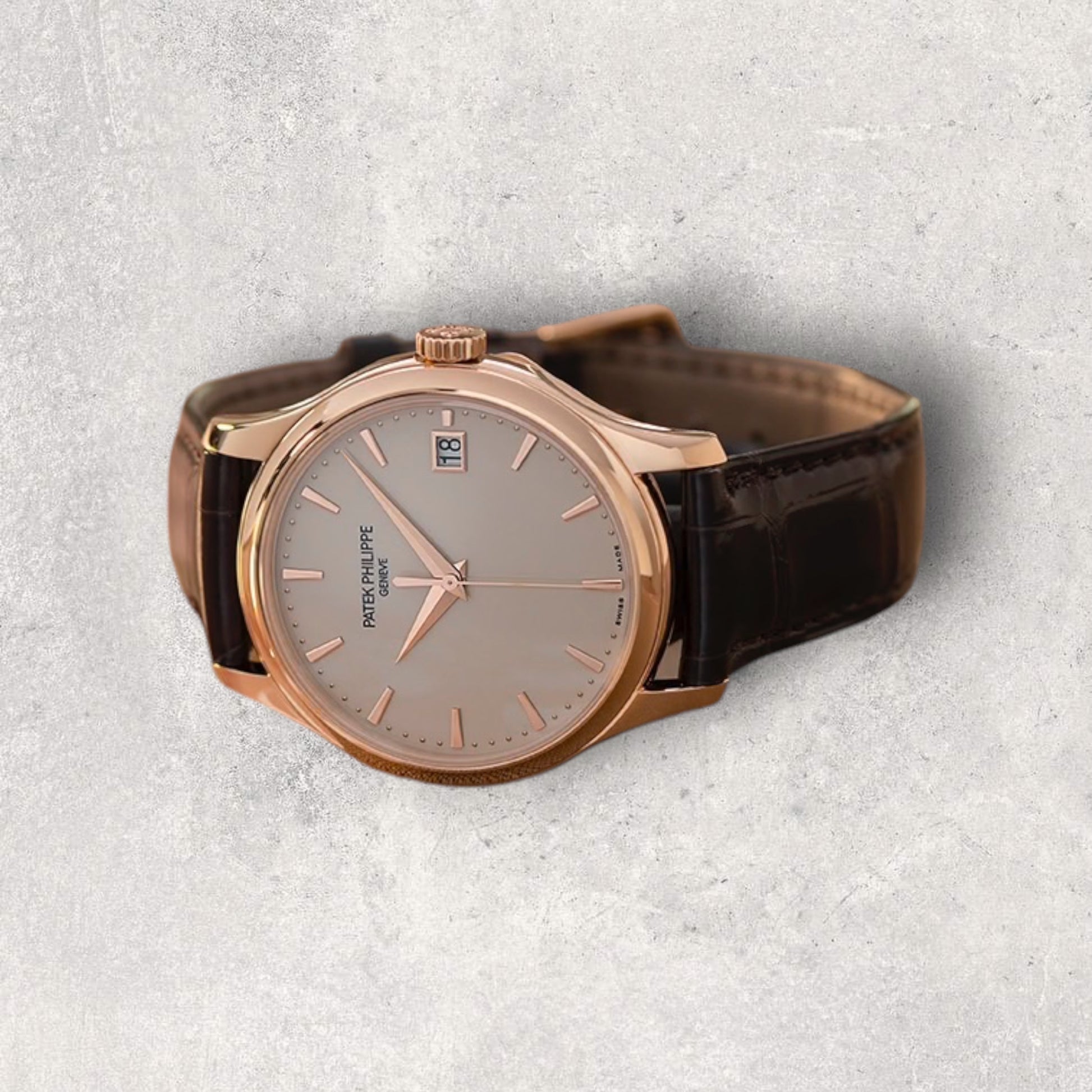 Patek Philippe Calatrava 5227R-001 Ivory Dial Rose Gold