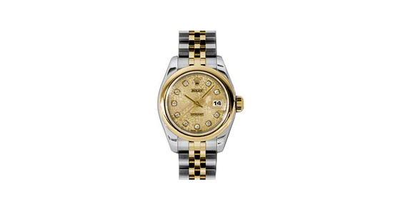 Rolex Lady-Datejust 26 179163-CHPJDJ Champagne Jubilee Diamond Yellow Gold Stainless Steel Jubilee - BRAND NEW
