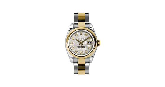 Rolex Lady-Datejust 26 179163-METDO Meteorite Diamond Yellow Gold Stainless Steel Oyster - BRAND NEW