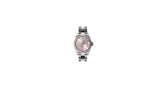 Rolex Lady-Datejust 26 179174-PNKSO Pink Index Fluted White Gold Stainless Steel Oyster - BRAND NEW