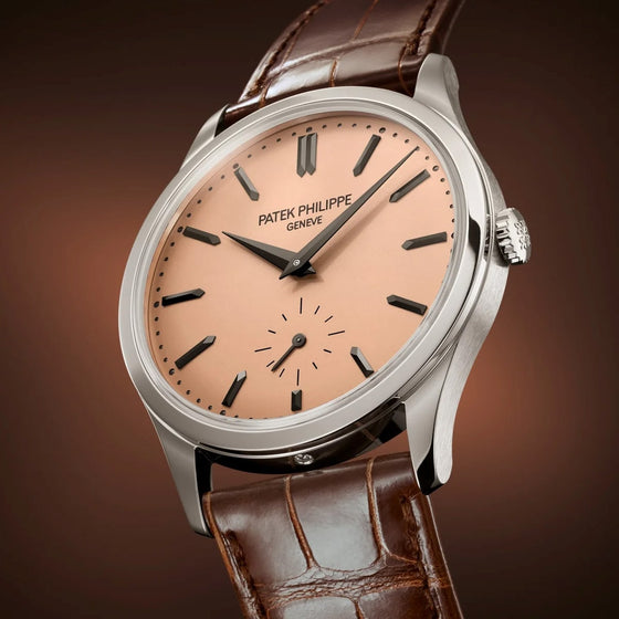 Patek Philippe Calatrava 38 mm 6196P-001 Platinum Salmon