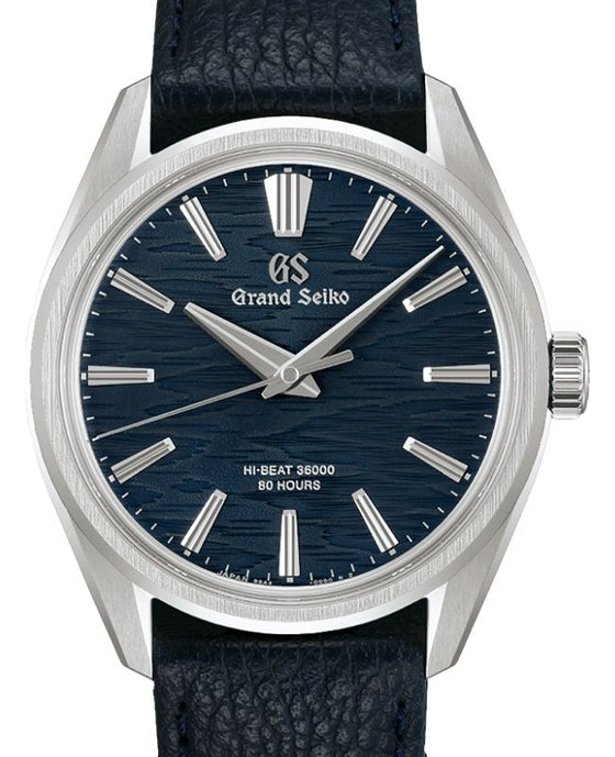 Grand Seiko Evolution 9 Steel Mechanical Hi-Beat 36000 Navy Blue Dial SLGW007 - BRAND NEW