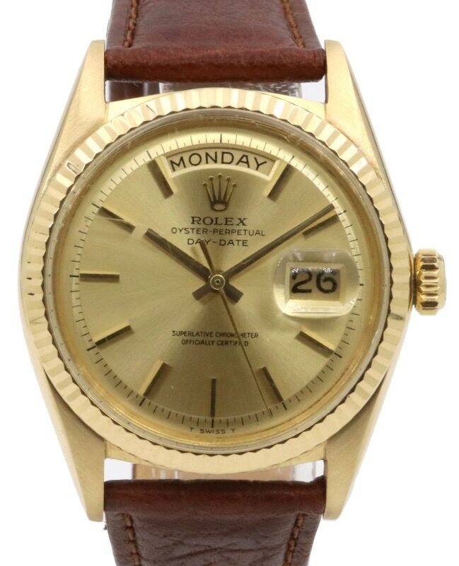 Rolex Day-Date 36 36 mm 1807CSL-3 Yellow Gold Champagne