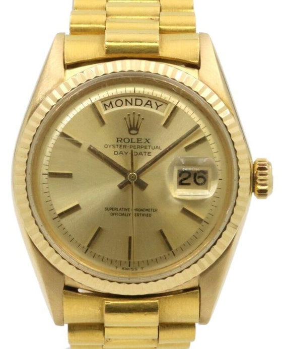 Rolex Day-Date 36 36 mm 1807CSP-3 Yellow Gold Champagne