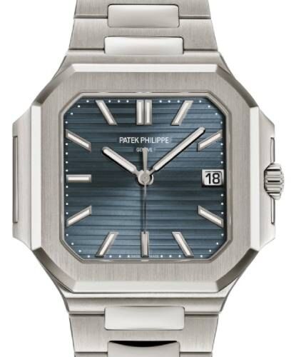 Patek Philippe Cubitus 40 mm 7128/1G-001 White Gold Blue