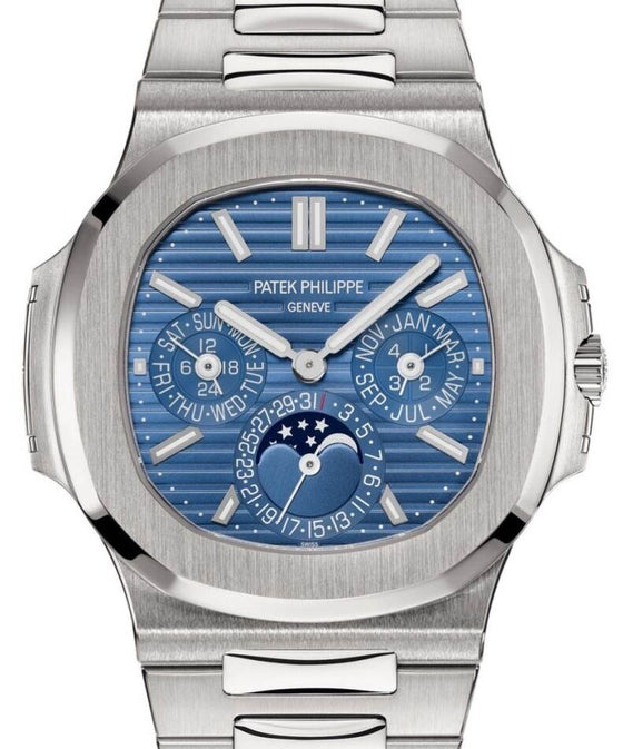 Patek Philippe Nautilus 40 mm 5740/1G-001 White Gold Blue