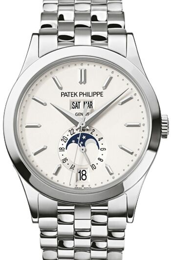 Patek Philippe Complications 38.5 mm 5396/1G-010 White Gold Silver Opaline