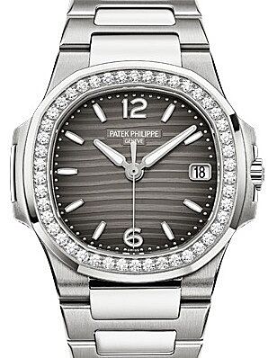 Patek Philippe Nautilus 32 mm 7010/1G-012 White Gold Slate