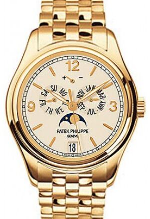 Patek Philippe Complications 39 mm 5146/1J-001 Yellow Gold Ivory / Cream