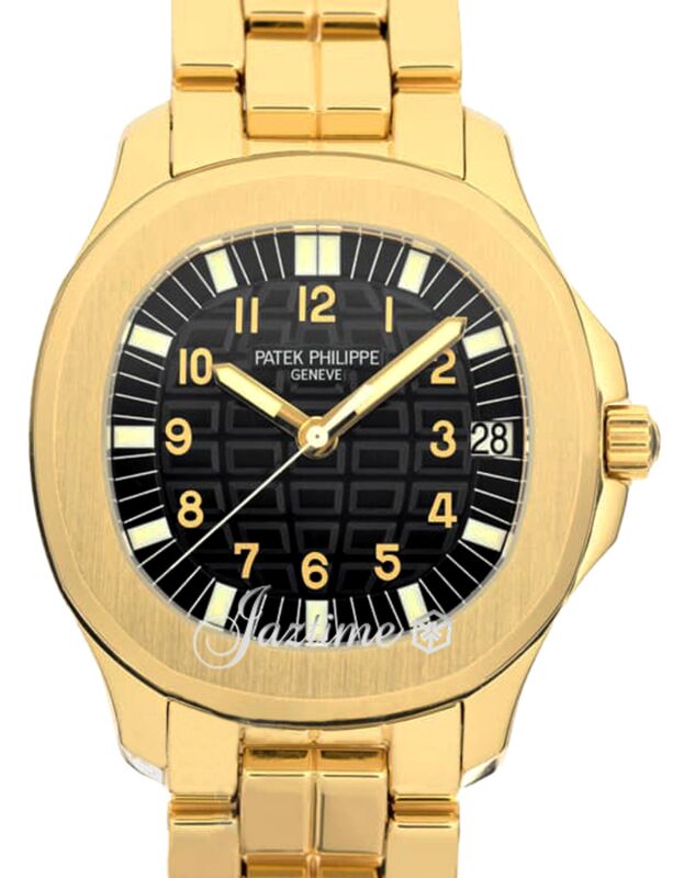 Patek Philippe Aquanaut 38 mm 5065/1J-001 Yellow Gold Black