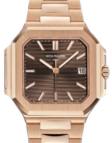 Patek Philippe Cubitus 40 mm 7128/1R-001 Rose Gold Brown