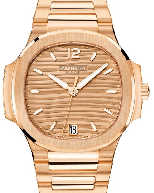 Patek Philippe Nautilus 35.2 mm 7118/1R-010 Rose Gold Golden Brown