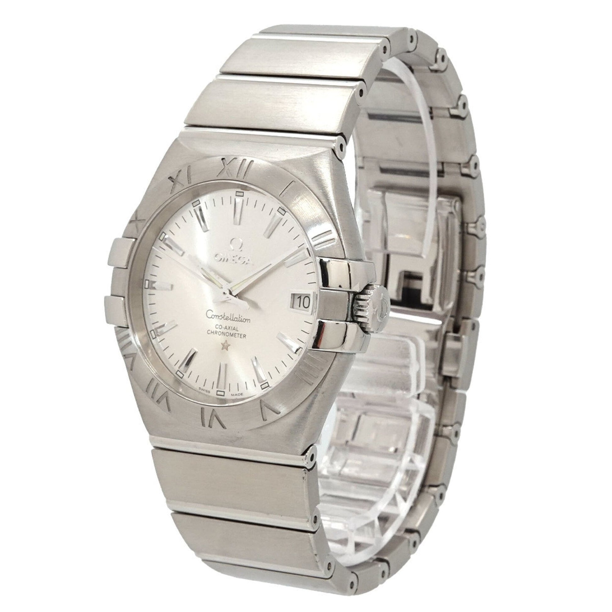 OMEGA 123.18.35.20.56.001 CONSTELLATION CO-AXIAL 35mm STEEL BRAND NEW