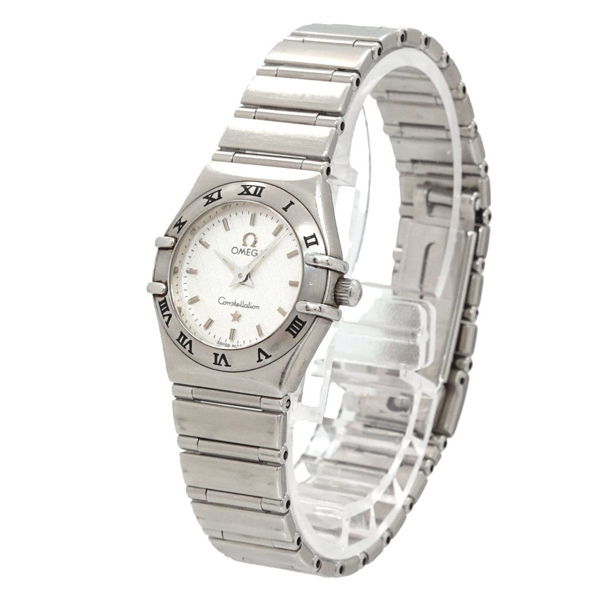 Omega Constellation MyChoice 1562.30.00 Ladies Mini 24mm Silver Index Stainless Steel Quartz