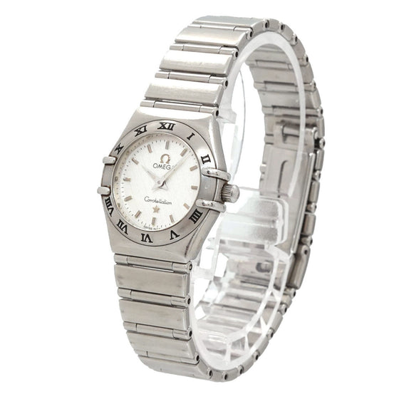 Omega Constellation MyChoice 1562.30.00 Ladies Mini 24mm Silver Index Stainless Steel Quartz