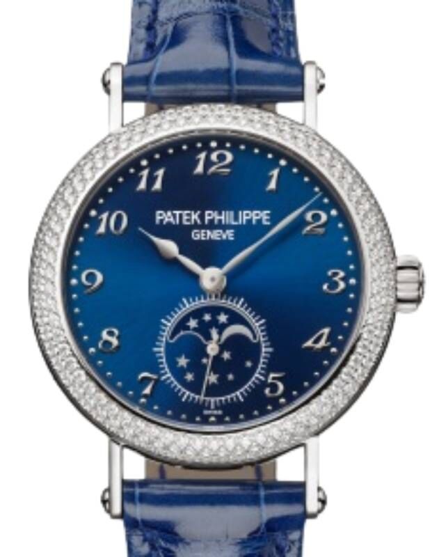 Patek Philippe Complications 33 mm 7121/200G-001 White Gold Blue