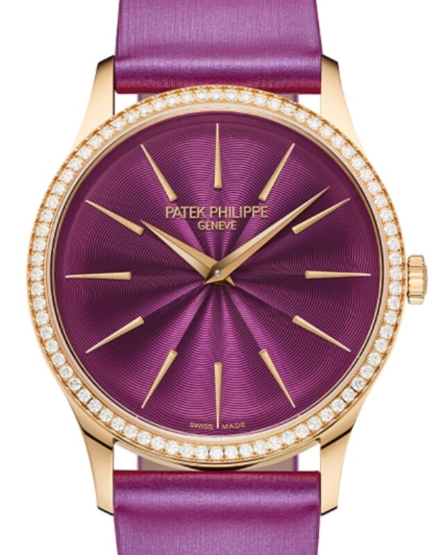 Patek Philippe Calatrava 35 mm 4997/200R-001 Rose Gold Purple