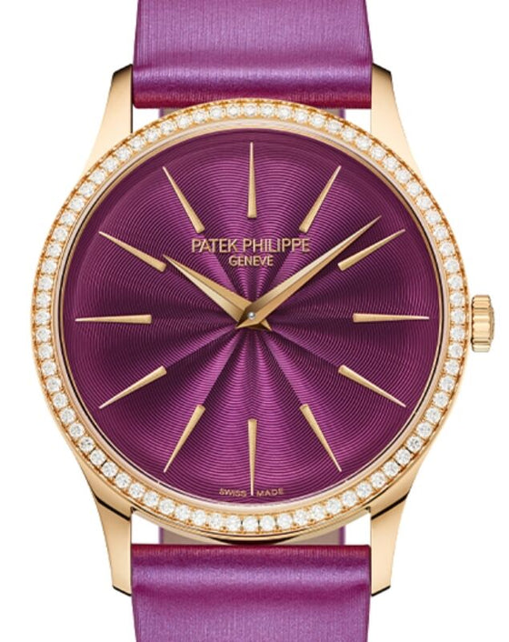 Patek Philippe Calatrava 35 mm 4997/200R-001 Rose Gold Purple