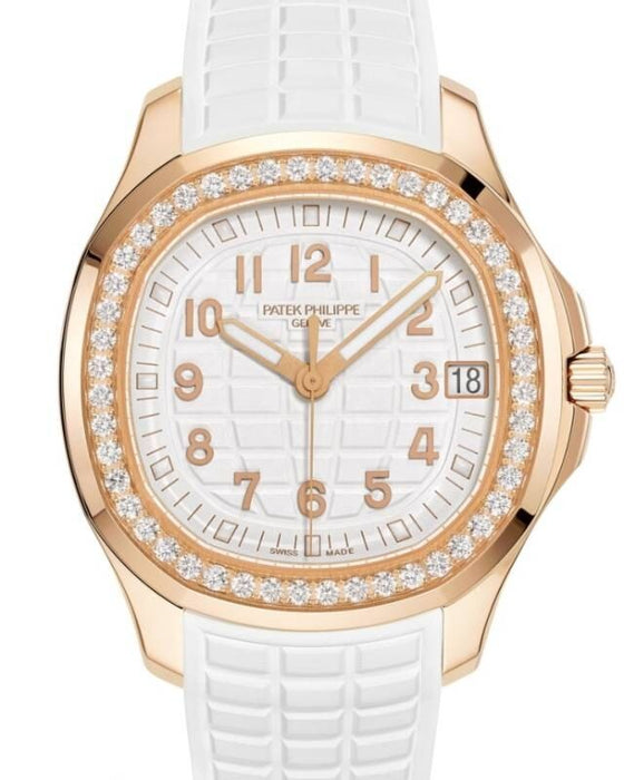 Patek Philippe Aquanaut 38.8mm 5268/200R-001 Rose Gold White