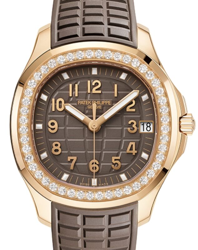 Patek Philippe Aquanaut 38.8mm 5268/200R-010 Rose Gold Black/Golden