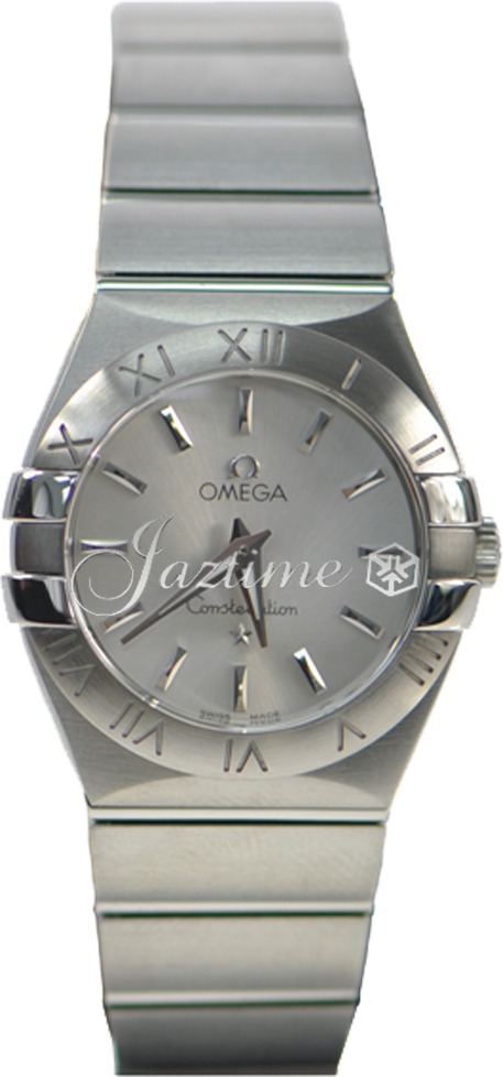 OMEGA 123.10.27.60.02.001 CONSTELLATION QUARTZ 27mm STEEL BRAND NEW