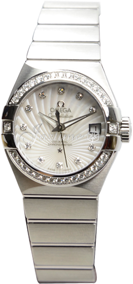 OMEGA 123.15.27.20.55.001 CONSTELLATION CO-AXIAL 27mm STEEL - BRAND NEW