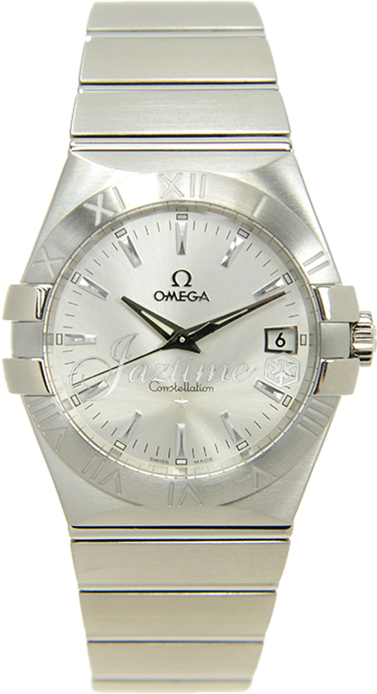 OMEGA 123.10.35.60.02.001 CONSTELLATION QUARTZ 35mm STEEL - BRAND NEW