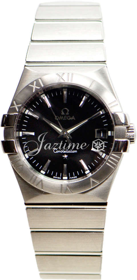 OMEGA 123.10.35.60.01.001 CONSTELLATION QUARTZ 35mm STEEL - BRAND NEW
