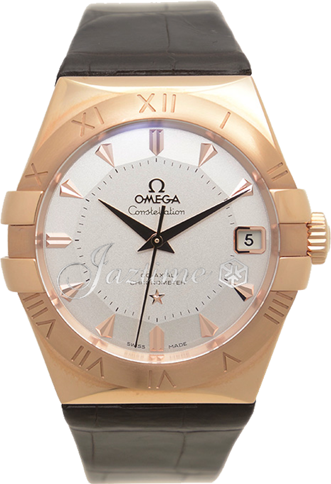 OMEGA 123.53.38.21.02.001 CONSTELLATION CO-AXIAL 38mm SEDNA GOLD - BRAND NEW