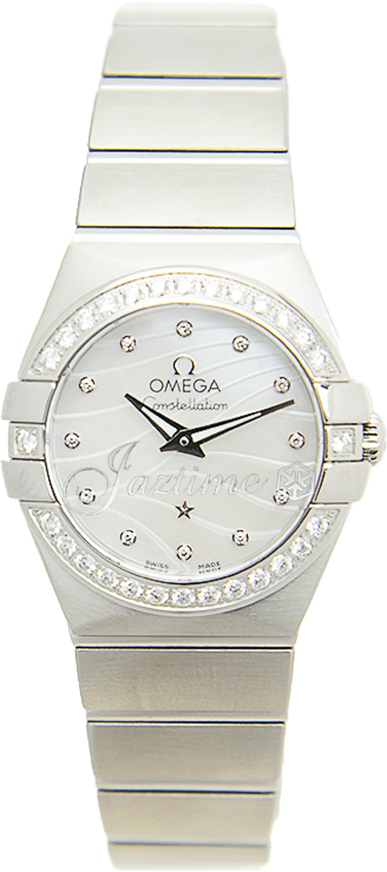 Omega 123.15.24.60.55.006 Constellation Quartz 24mm Steel BRAND NEW