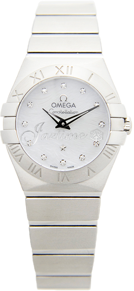 Omega 123.10.24.60.55.004 Constellation Quartz 24mm Stainless Steel BRAND NEW