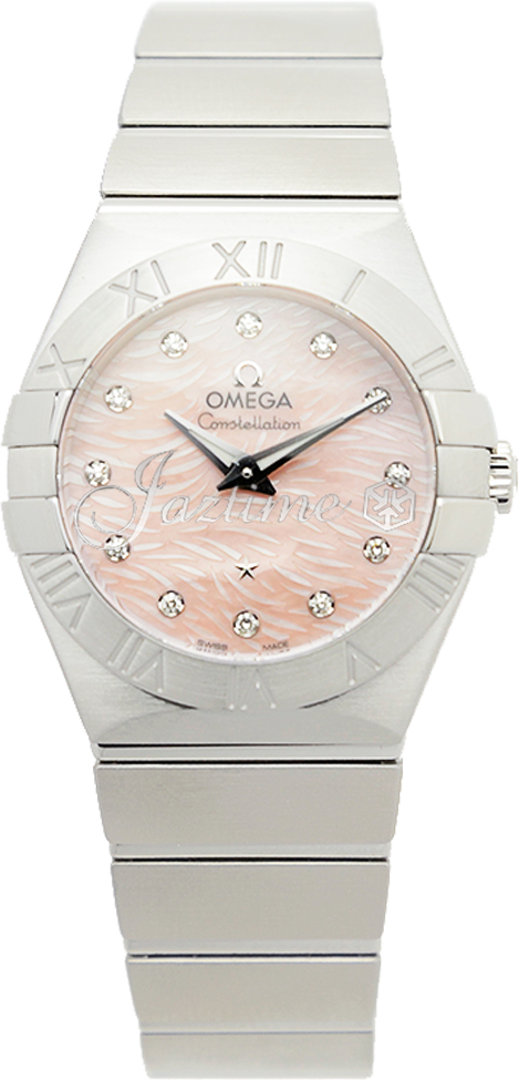 OMEGA 123.10.27.60.57.002 CONSTELLATION QUARTZ 27mm STEEL BRAND NEW