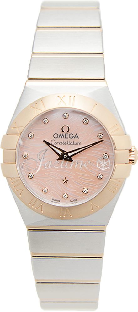 Omega 123.20.24.60.57.003 Constellation Quartz 24mm Steel And Red Gold BRAND NEW